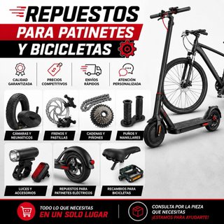 Repuestos Patinetes y Bicicletas
