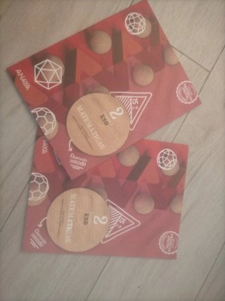 Libros como nuevos matemáticas anaya segundo eso