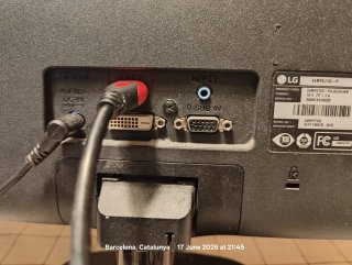 Monitor LG Negro