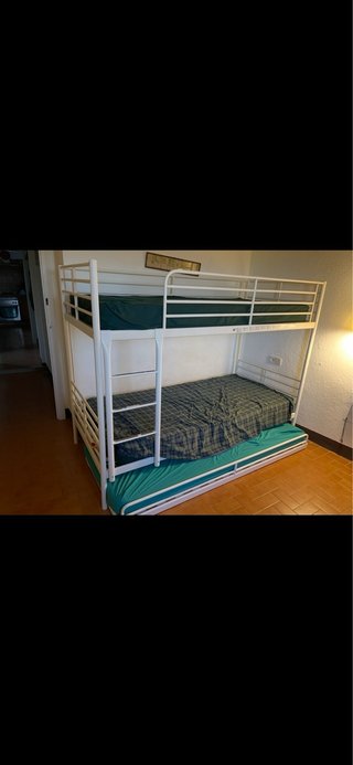 Litera Metálica Blanca IKEA