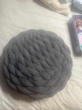 Cama para gato gris