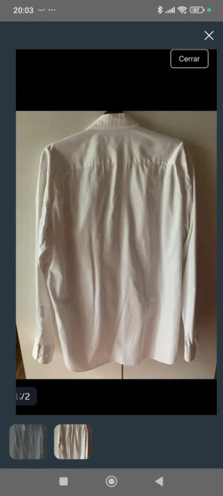 Camisa Blanca Pedro del Hierro Talla XL