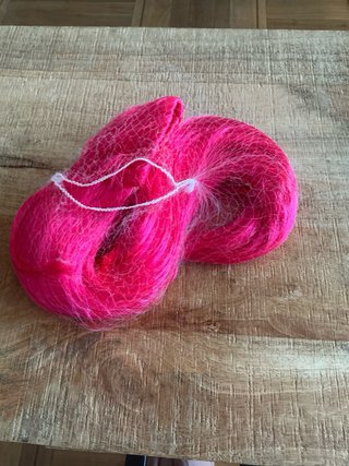 Peluca rosa estilo K-Pop