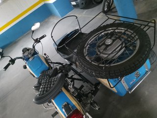 Moto Ural con Sidecar - Matrícula Española