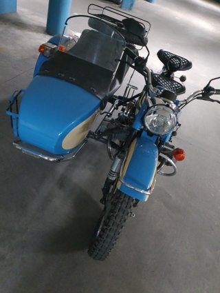 Moto Ural con Sidecar - Matrícula Española