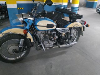 Moto Ural con Sidecar - Matrícula Española