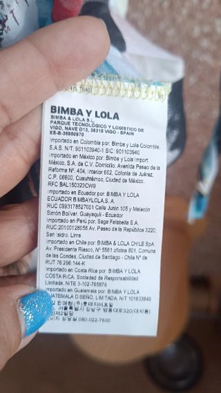 Camiseta Bimba y Lola  Multicolor