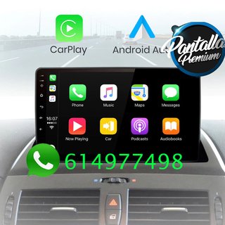 Radio Pantalla CARPLAY GPS USB para BMW X3 -E83