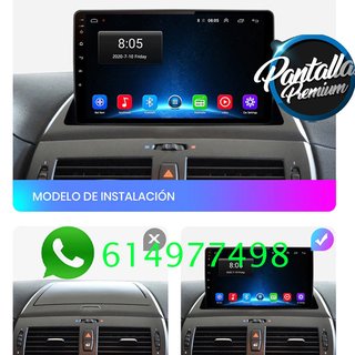 Radio Pantalla CARPLAY GPS USB para BMW X3 -E83