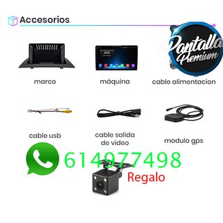 Radio Pantalla CARPLAY GPS USB para BMW X3 -E83