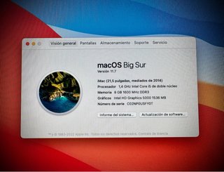 Apple Imac 21,5