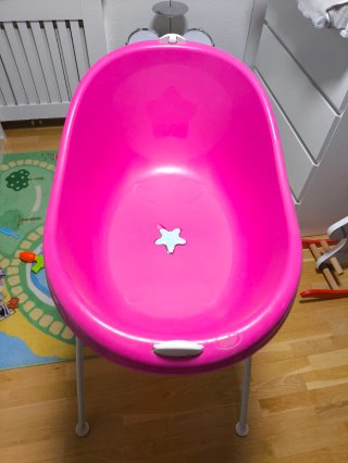Bañera bebé con patas
