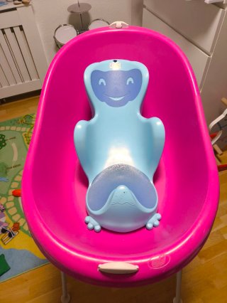 Bañera bebé con patas