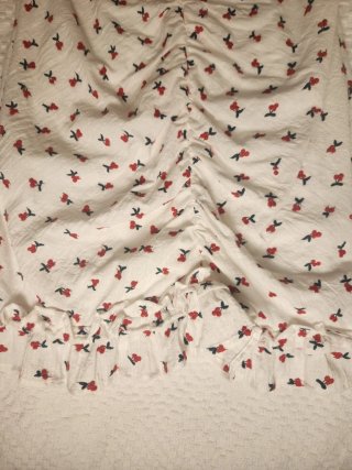 Vestido corto Zara floral talla L