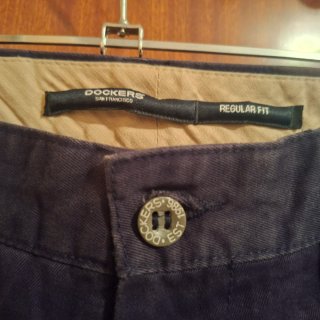 Dockers Pantalones Hombre Azul