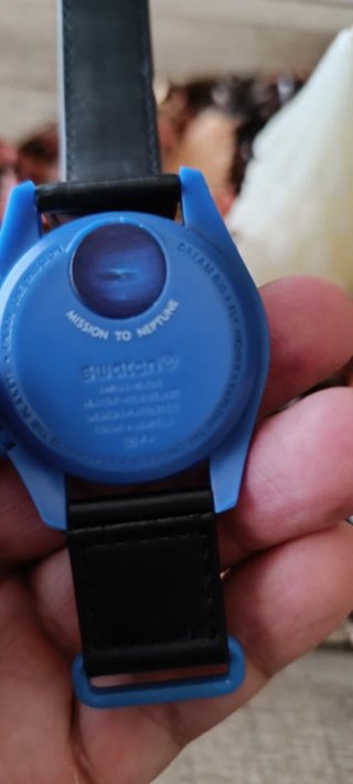 Orologio Swatch Neptune Blu