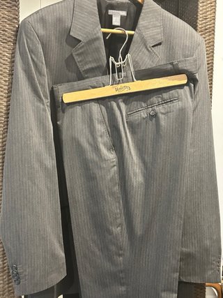 Abito da uomo grigio taglia 52