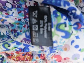 Vestido largo estampado floral