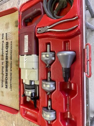 Extractor de Tes Eléctrico ROTHENBERGER