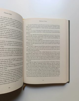 Robinson Crusoe. Edición de lujo.