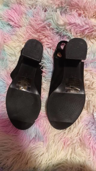 Zapatos abiertos tacón grueso Primark