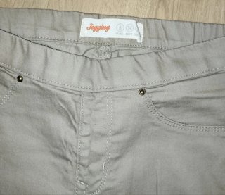 Pantalón Jeggings Beige