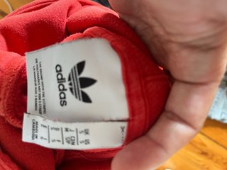 Sudadera Adidas Roja Talla S