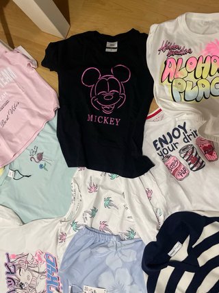 Camisetas varias niña