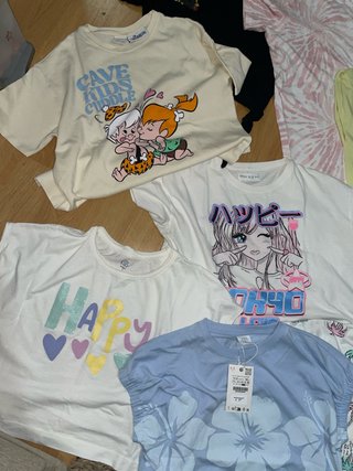 Camisetas varias niña