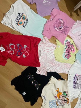 Camisetas varias niña
