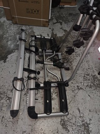 Portabicicletas Thule Bola reclinable. de 3 bicis