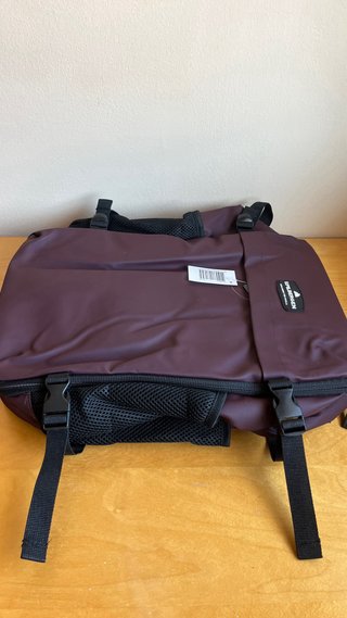 Mochila de cabina granate tamaño bajo asiento