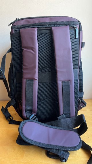 Mochila de cabina granate tamaño bajo asiento