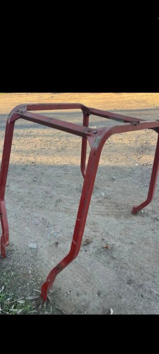 Estructura antivuelco tractor