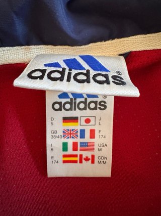 Chaqueta Adidas Vintage Original 90s Y2K Talla M