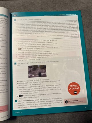 Lengua castellana y literatura 2, Le Bachillerato