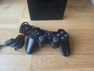 Consola PS2 Slim Negra + Mando + Memoria