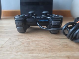 Consola PS2 Slim Negra + Mando + Memoria