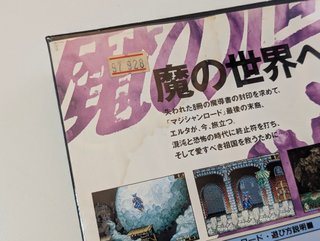 Magician Lord SNK Neo Geo Cartucho + Manual