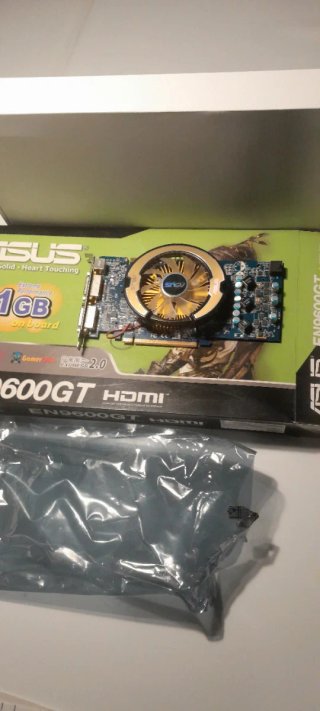 ASUS Geforce 9600GT 1GB HDMI Tarjeta Gráfica