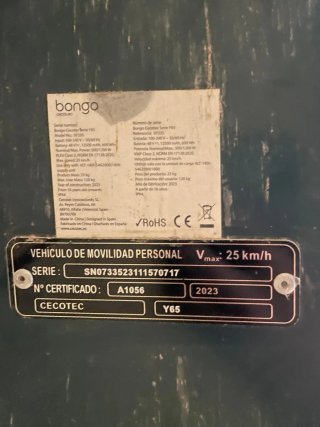 Patinete Eléctrico Cecotec Bongo Y65