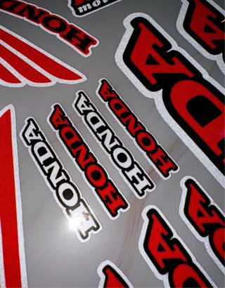KIT PEGATINAS VINILO HONDA LOGO MOTO PCX CBR RR