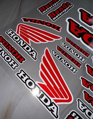 KIT PEGATINAS VINILO HONDA LOGO MOTO PCX CBR RR