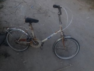Bicicleta plegable vintage