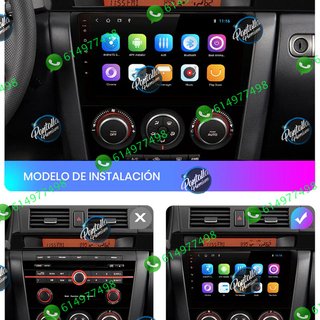Radio Pantalla CARPLAY GPS USB para Mazda 3
