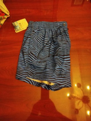 Bañador Puma Hombre Azul y Negro