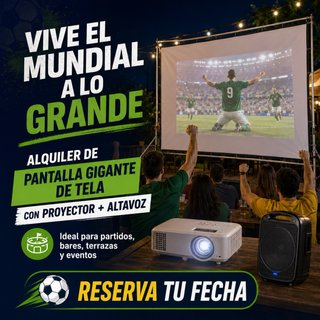 Pantalla Gigante Mundial Futbol
