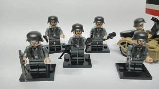 Pack 11 Soldados alemanes WWII compatibles lego