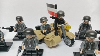 Pack 11 Soldados alemanes WWII compatibles lego