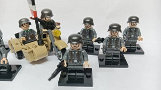Pack 11 Soldados alemanes WWII compatibles lego